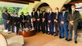 Presidente do Senado recebe indicados ao CNMP